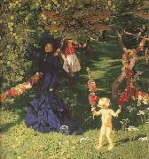Mehoffer, Jozef The Strange Garden (mk19) oil painting